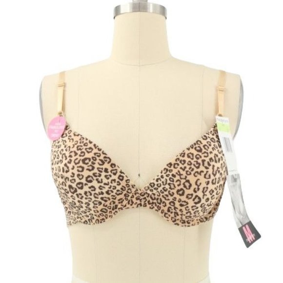 Maidenform Other - NWT Maidenform One Fabulous Fit 7959 Leopard Animal Print Demi Bra 34B